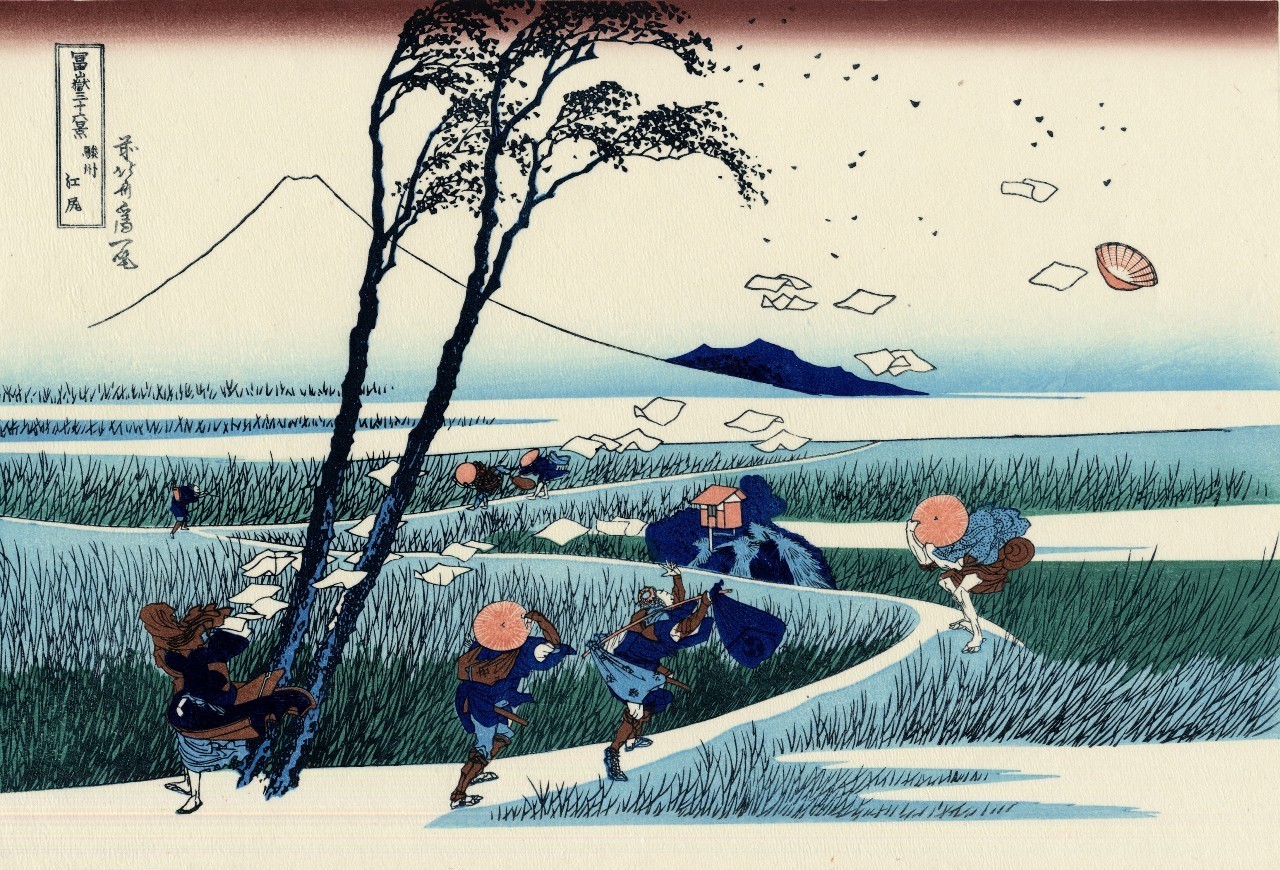 日本浮世绘画册版画国立博物馆高清电子图片临摹喷绘挂画资源素材