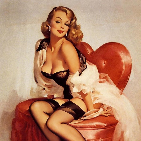 美国插画家Gil Elvgren（吉尔•艾尔夫格雷恩）杂志