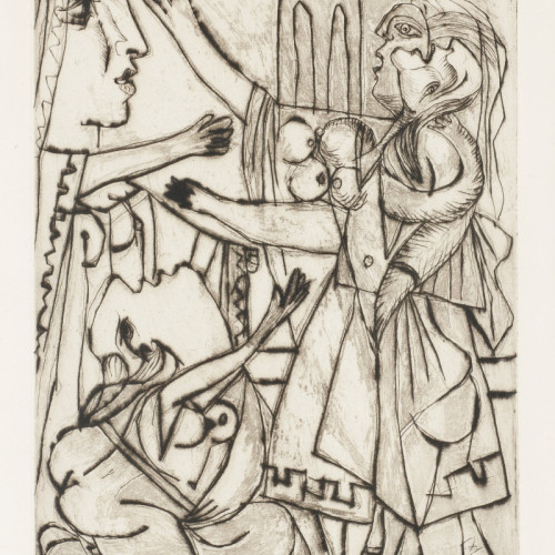 毕加索高清素描(155)