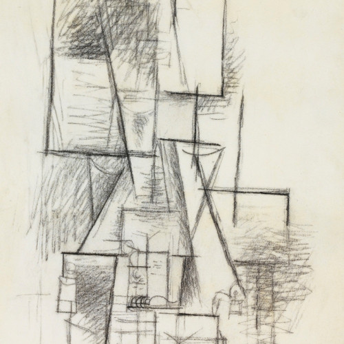 立体结构 毕加索高清素描(192)
