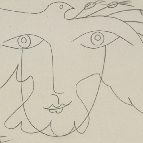 微笑 毕加索高清素描(194)