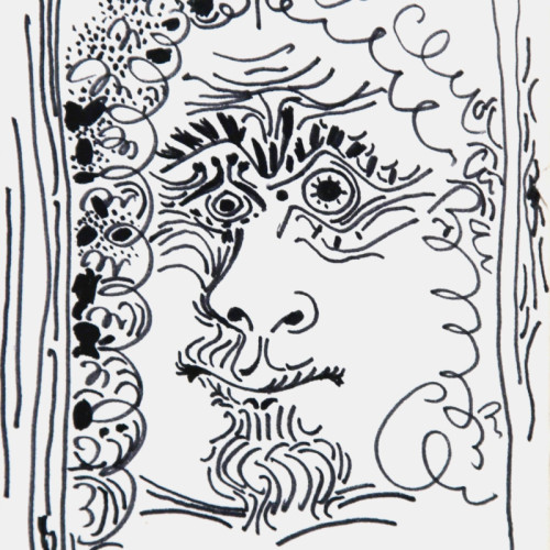 头像 毕加索高清素描(200)