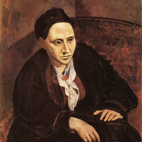 格特鲁德·斯坦因 毕加索高清油画下载Picasso(138)