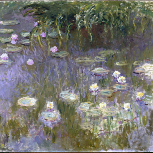 睡莲-59-莫奈-Water Lilies 1922