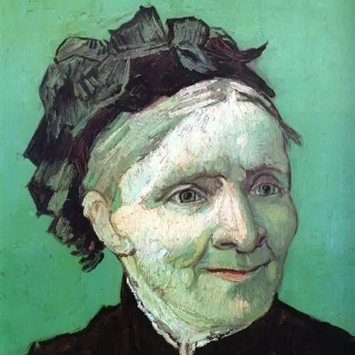 凡高母亲的肖像-梵高油画作品