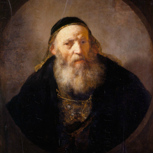 伦勃朗油画《老人》高清大图-164