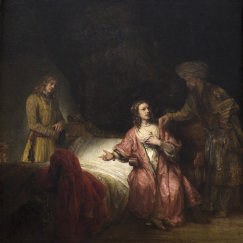 伦勃朗油画《起诉约瑟夫波提乏的妻子》高清大图-179