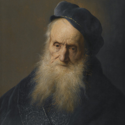 伦勃朗油画《一个老人的画像》高清大图-284
