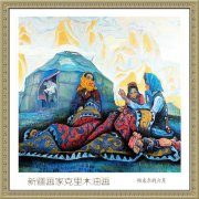 新疆画家克里木油画欣赏