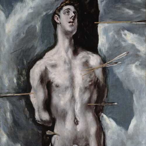 埃尔.格列柯 高清油画《被射箭惩罚的人》下载12
