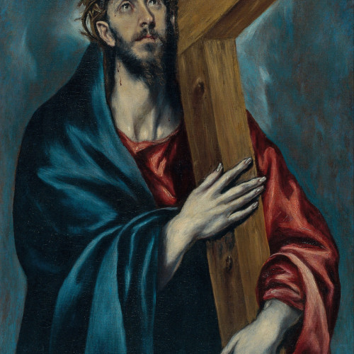 埃尔.格列柯 高清油画《基督和十字架》下载24