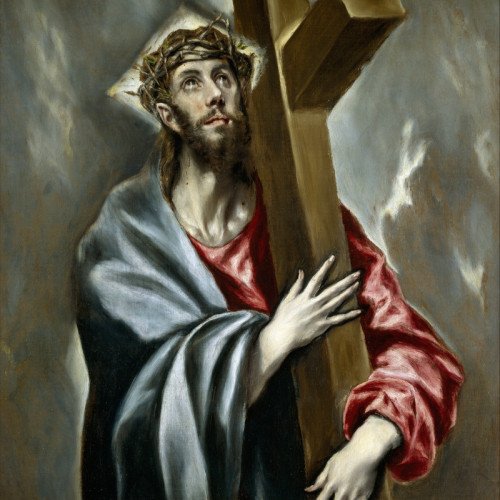 埃尔.格列柯 高清油画下《耶稣和十字架》载09