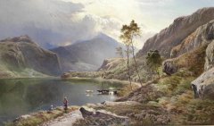 “欧洲古典风景油画”英国艺术家西德尼·理查德·珀西油画欣赏