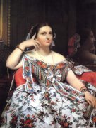 法国画家安格尔名画《莫第西埃夫人》赏析