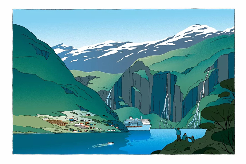 明快清新的颜色画愉快的故事-插画欣赏 明快清新的颜色画愉快的故事-插画欣赏