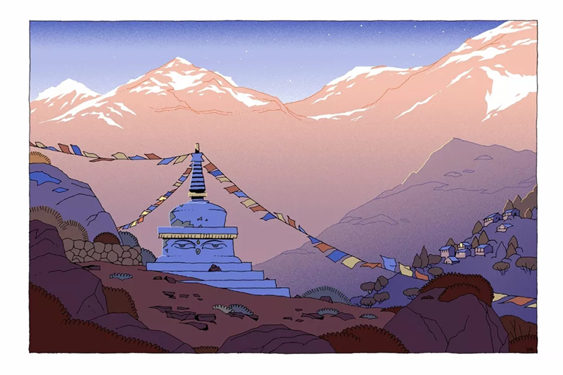 明快清新的颜色画愉快的故事-插画欣赏 明快清新的颜色画愉快的故事-插画欣赏