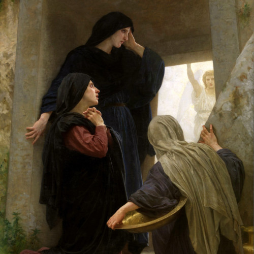 威廉·阿道夫·布格罗高清油画《墓边圣女》下载170