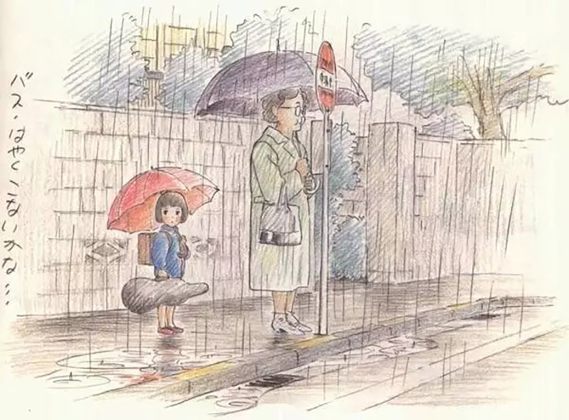 宫崎骏40年原画手稿