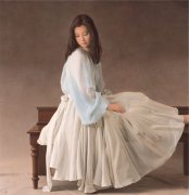 日本绘画大师笔下的东方美女油画...