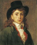 法国油画大师格罗浪漫主义人物油画作品欣赏 