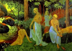 法国画家保罗·塞律西埃油画作品欣赏