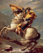 《拿破仑穿过阿尔卑斯山》艺术往...