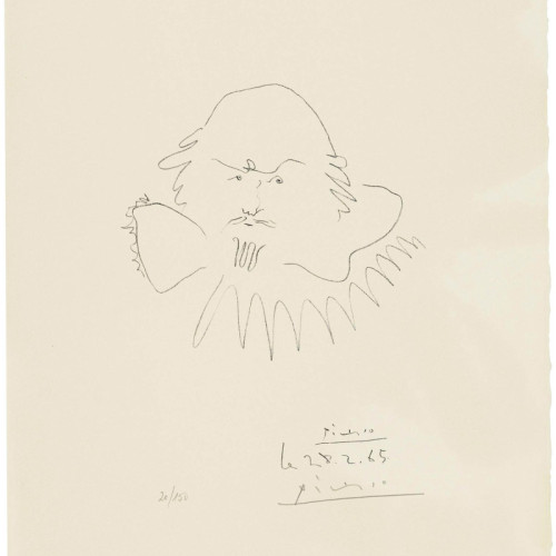 毕加索高清素描(144)