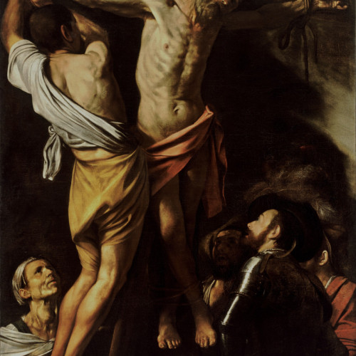 卡拉瓦乔油画《圣安德鲁殉难》高清大图49
