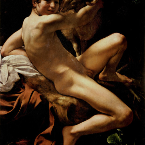 卡拉瓦乔油画《圣施洗约翰》高清大图42
