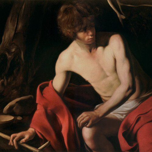 卡拉瓦乔油画《施洗者圣约翰》高清大图19